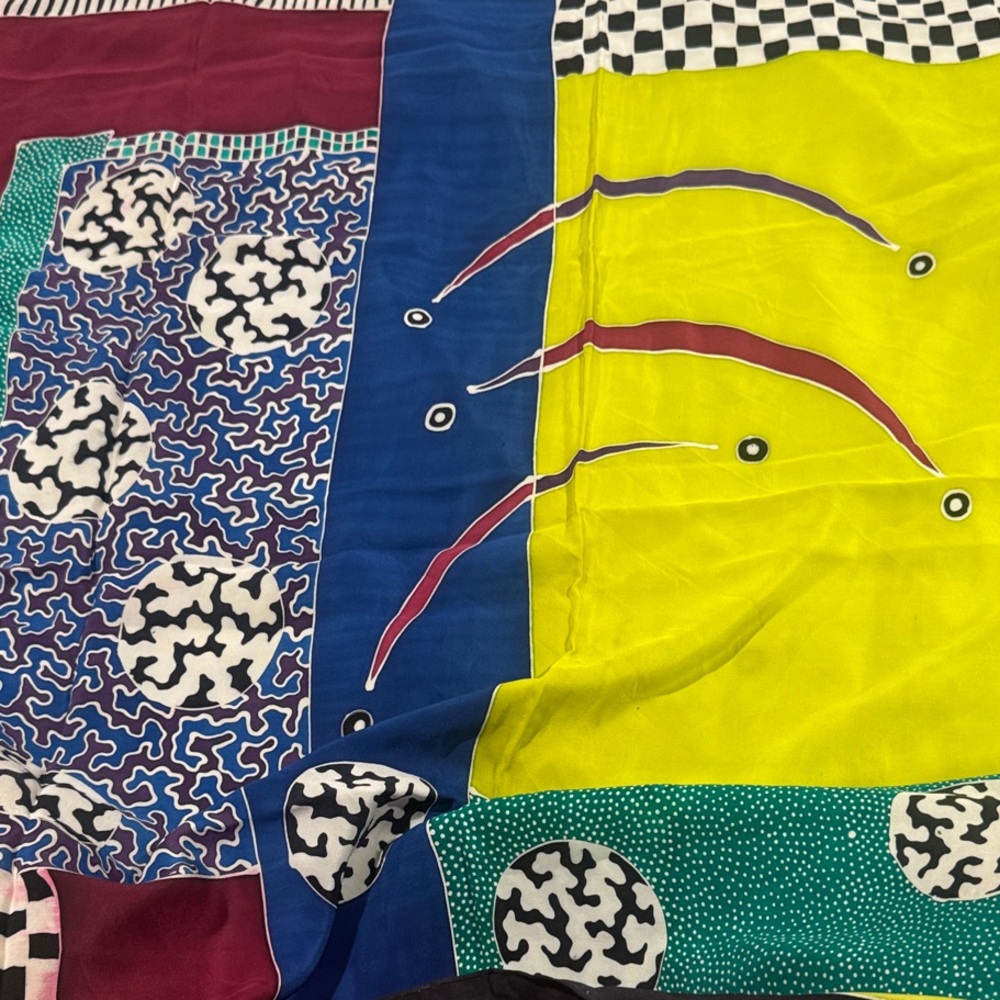 Colorful Abstract Women's Scarf